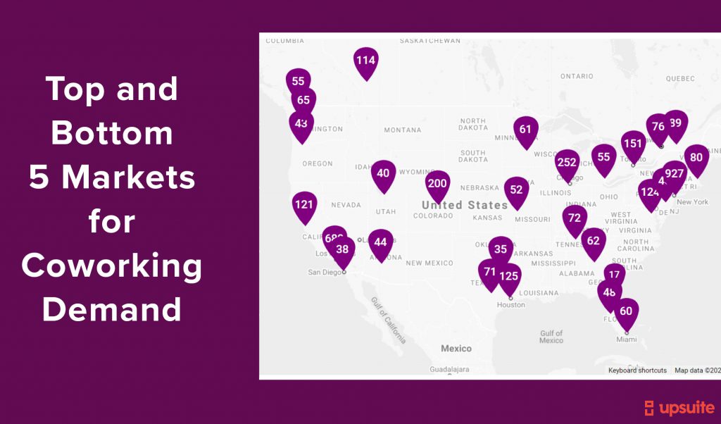 Top 5 Most and Least Demand Coworking Trends Markets